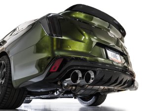 Cadillac CT4-V Blackwing Performance Exhaust - AWE Tuning - SwitchPath, Cat Back - Chrome Silver - `21-`27